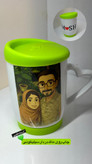نمونه چاپی واقعی در رنگ سبز