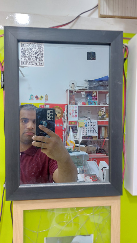 قاب عکس ایینه ای ونوری عکس دلخواه شما